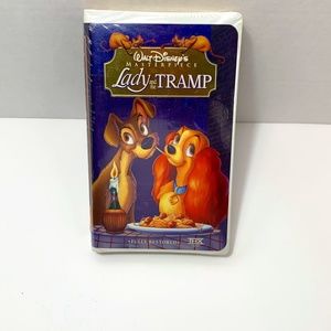 Walt Disney's Masterpiece Lady and the Tramp VHS NEW FACTORY SEALED